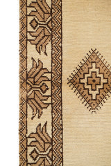 vintage Moroccan rug 7'2" x 5'