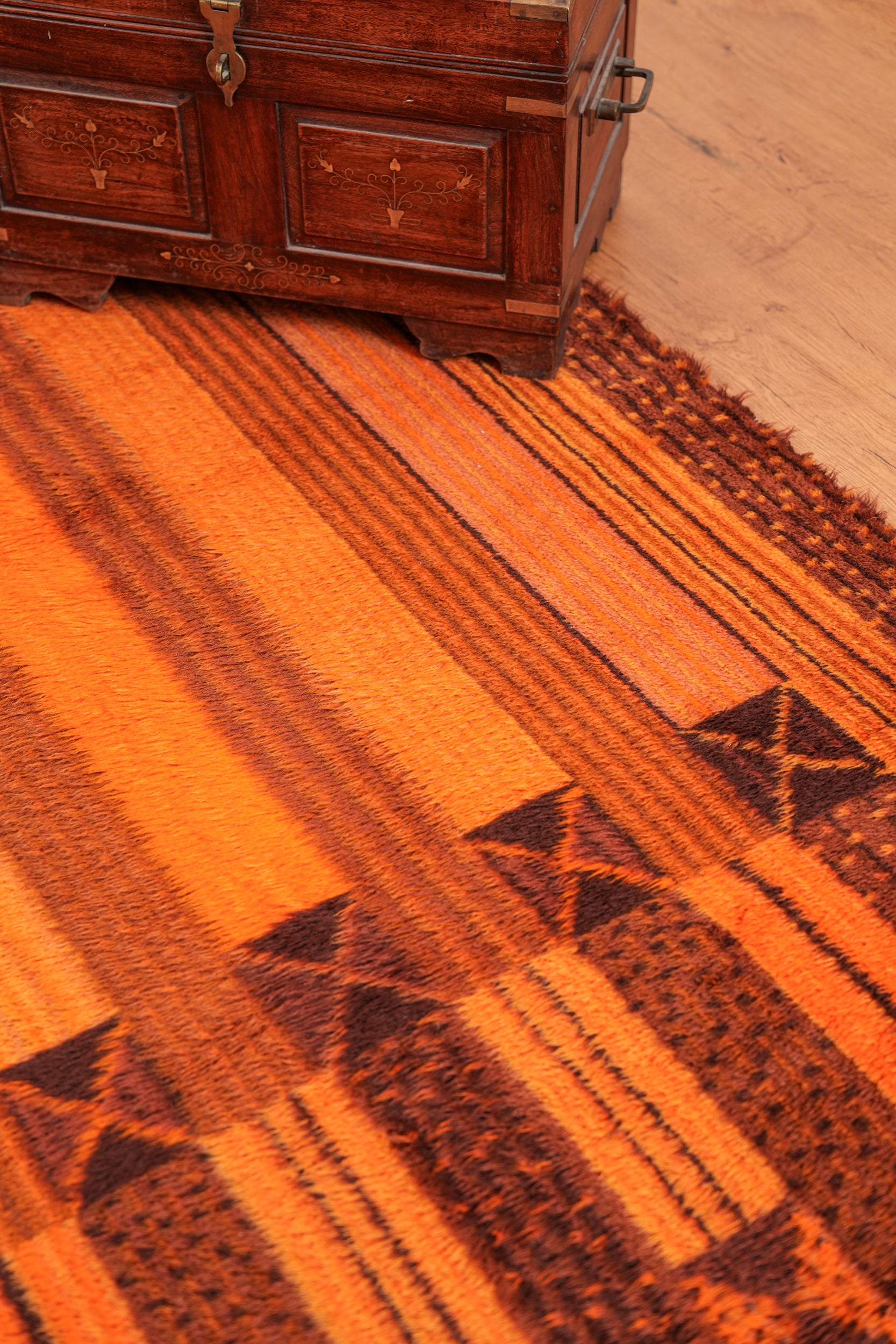 Vintage Scandinavian Rug 6'2" x 4'4"