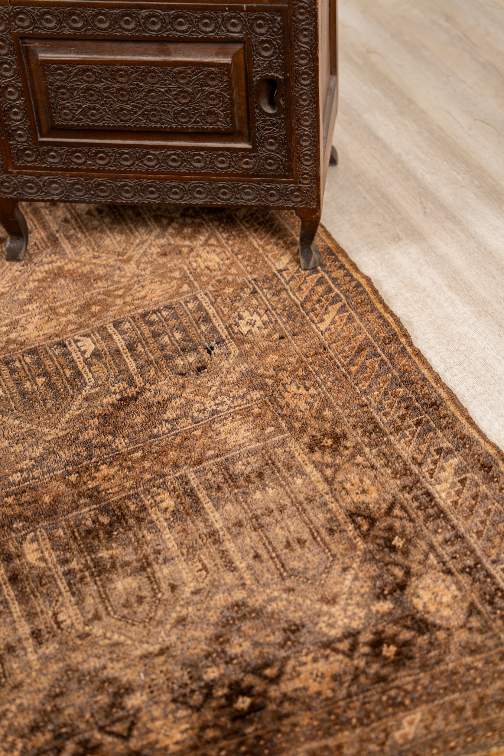 Vintage Baluch Rug 4' X 2'10
