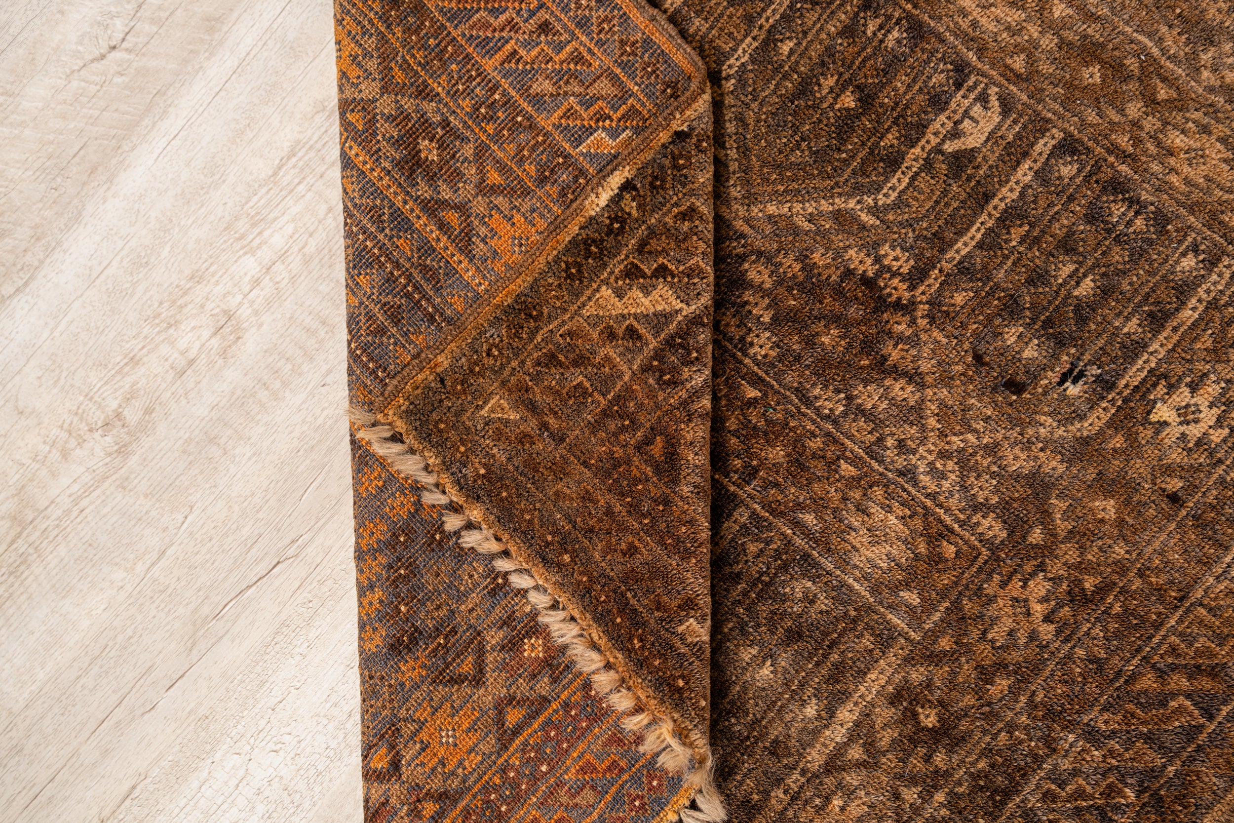 Vintage Baluch Rug 4' X 2'10"