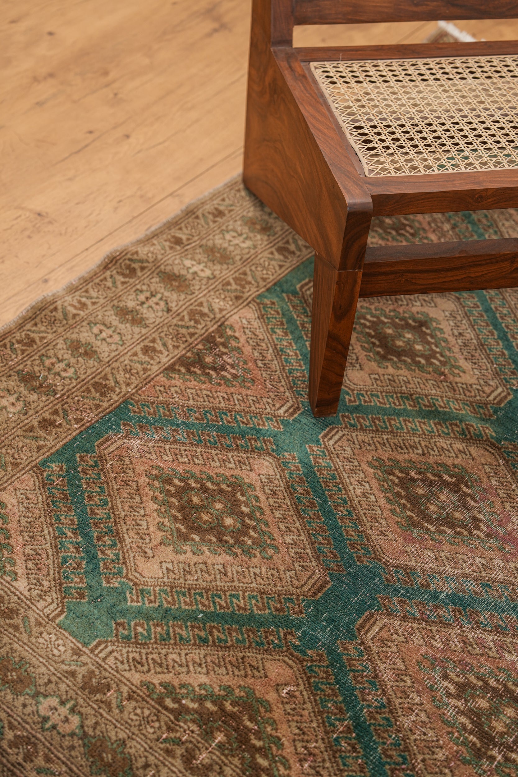 Vintage Turkmen Rug 5'10" x 4'5"