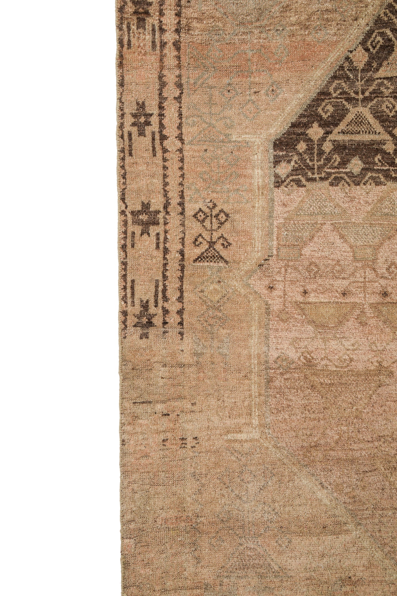 Vintage Turkmen Tribal Rug 5'9" x 3'6"