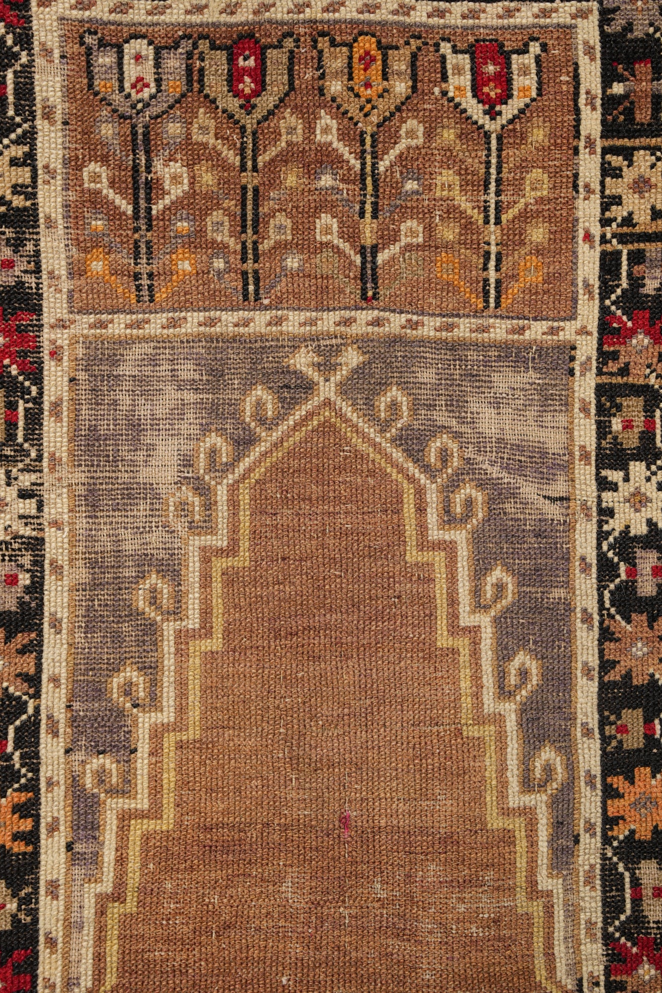 Vintage Turkish Milas Rug 5'10" x 3'8"