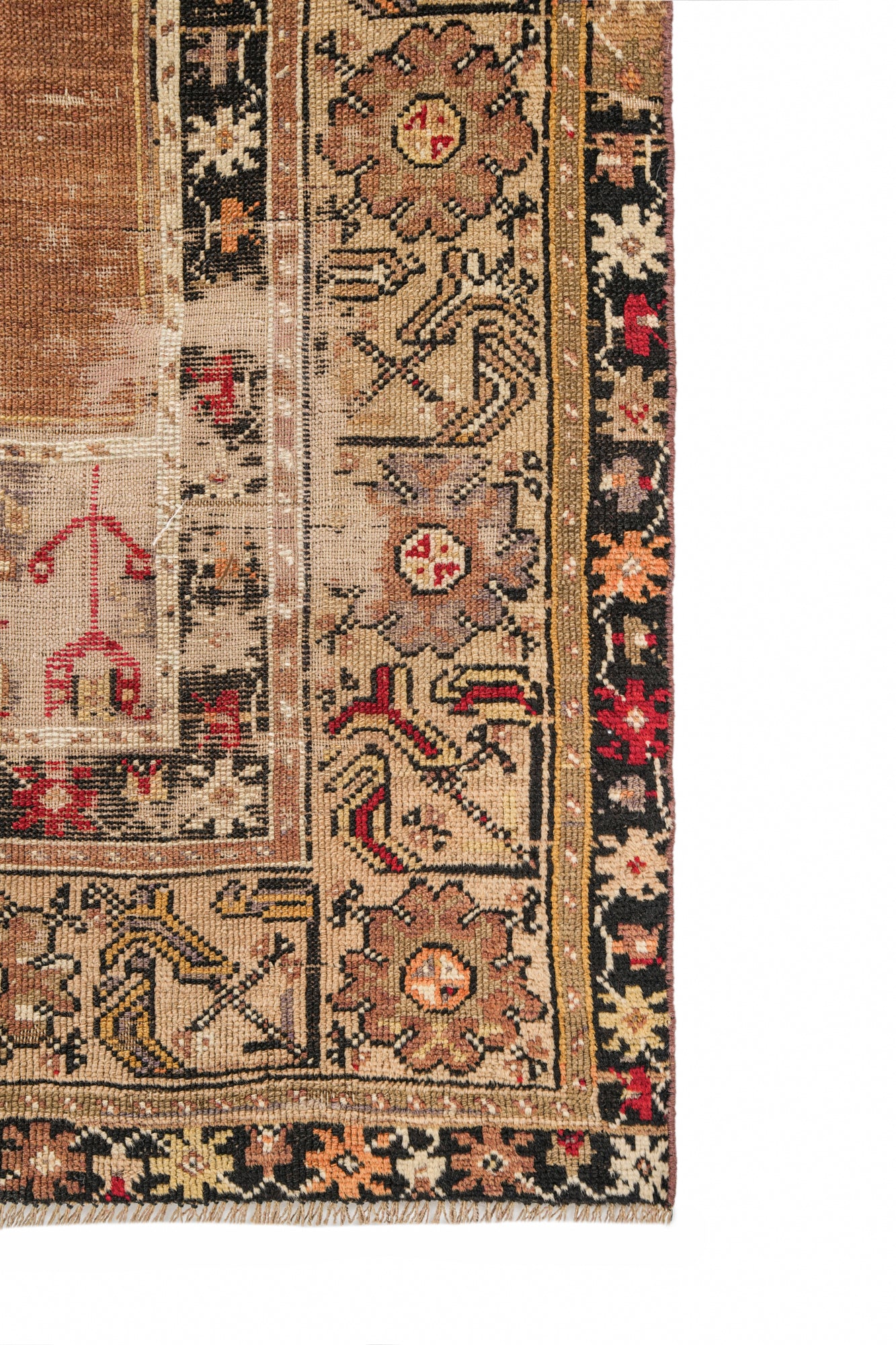 Vintage Turkish Milas Rug 5'10" x 3'8"