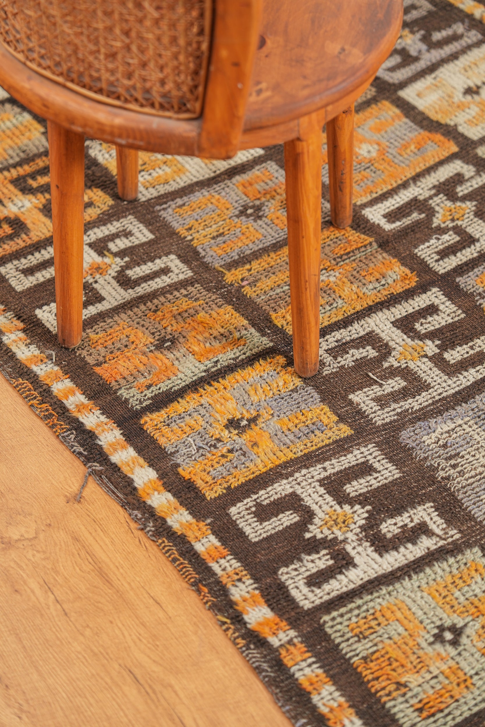 Vintage Moroccan Berber Rug 8' x 3'8"