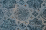 Vintage Indian Textile Embroidery 7'8" x 6'