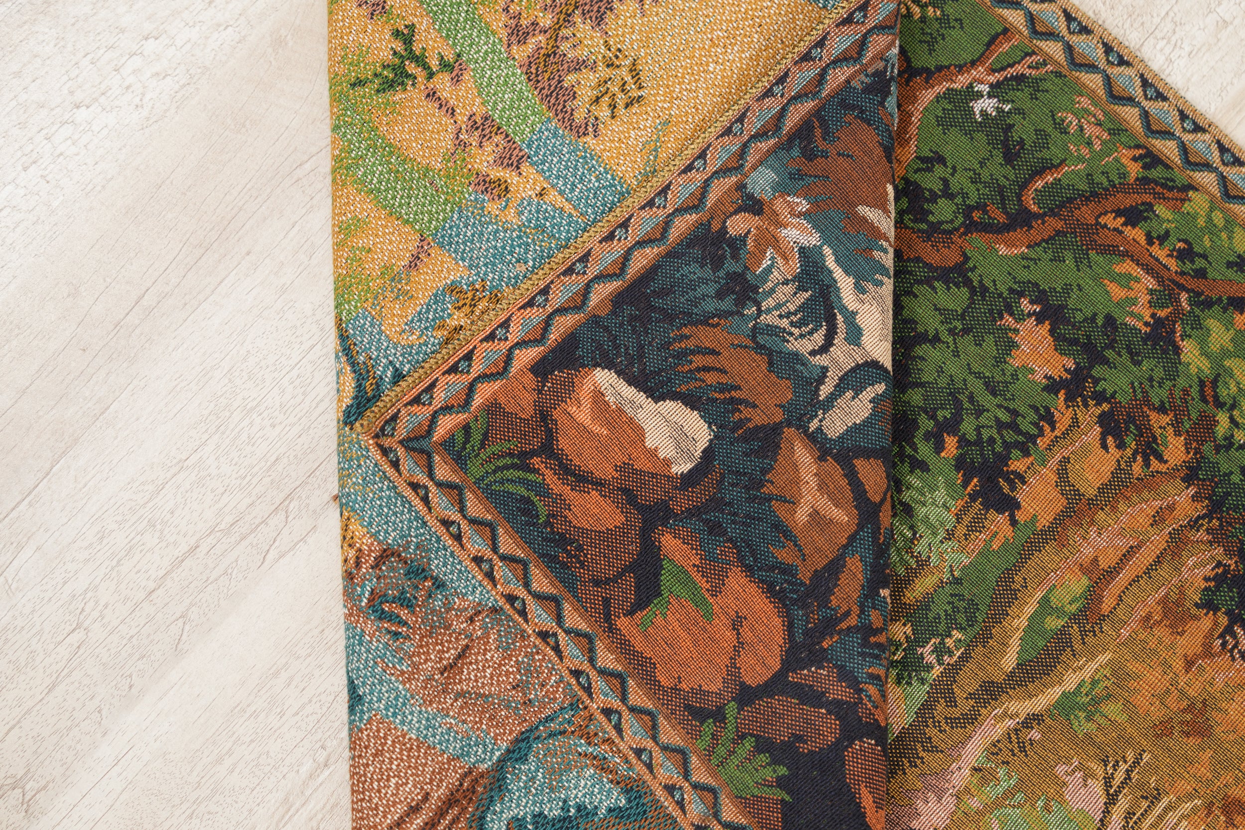 Vintage Loom Tapestry 5'7" x 2'4"