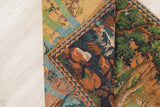 Vintage Belgian Loom Tapestry 5'7" x 2'4"