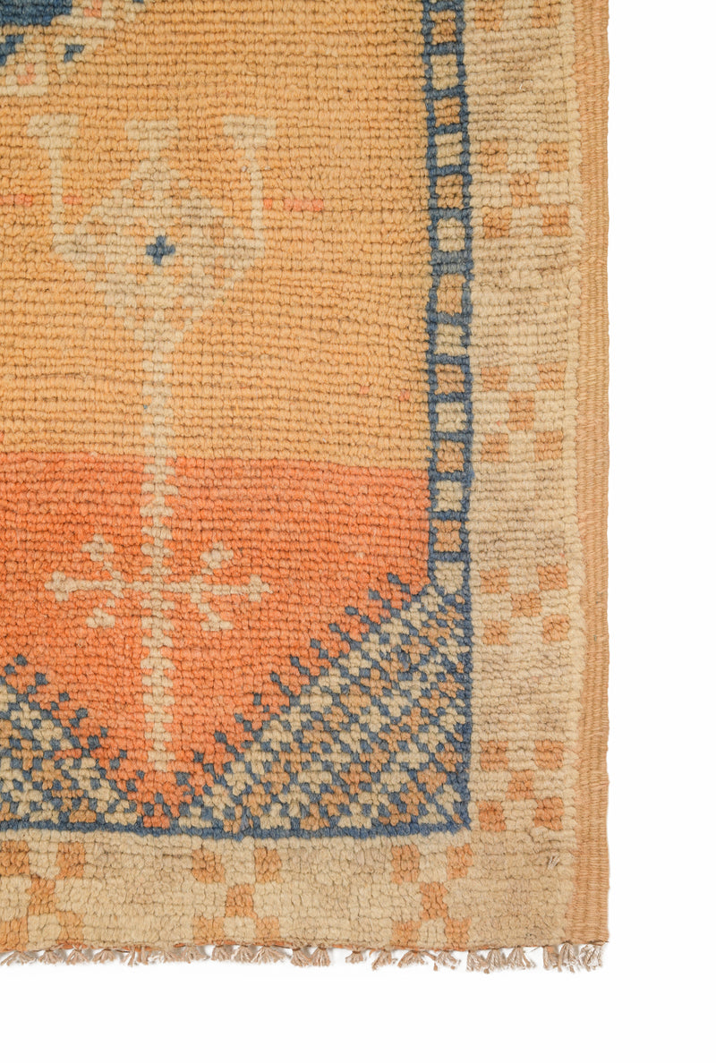 Vintage Moroccan Rug 3'3" x 2'2"