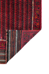 Vintage Turkoman Baloch Rug 3'8" x 2'