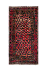 Vintage Turkoman Baloch Rug 5'7" x 3'