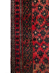 Vintage Turkoman Baloch Rug 5'7" x 3'