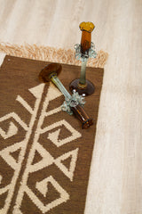 Vintage Scandavian Kilim Rug 3' x 1'4"