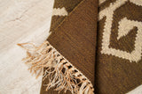 Vintage Scandavian Kilim Rug 3' x 1'4"