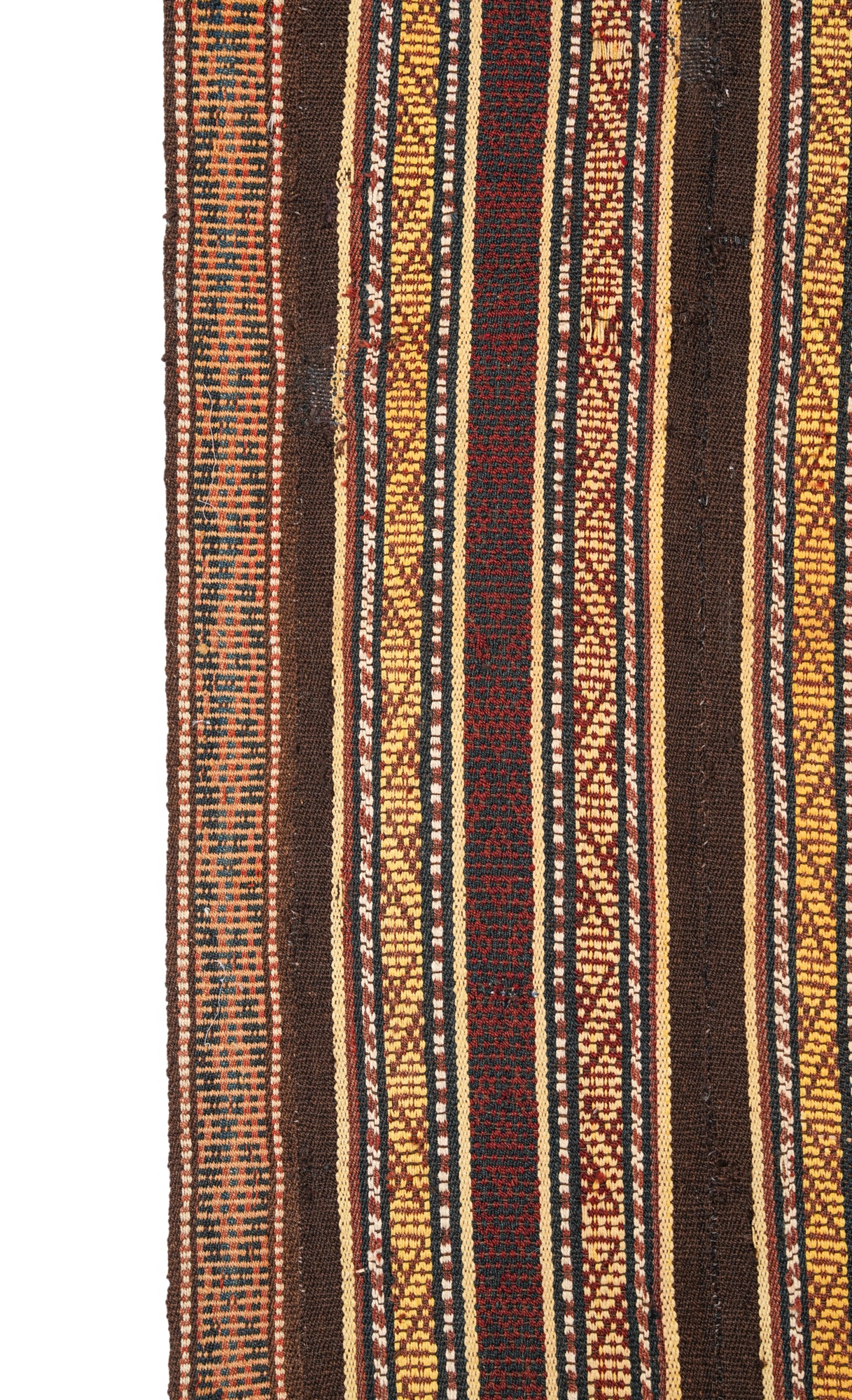 Antique Turkmen Jajim Kilim 6'7" x 2'7"