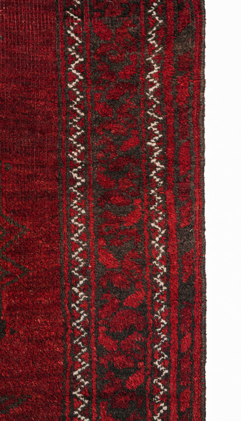Vintage Turkmen Rug 3'4" x 2'10"