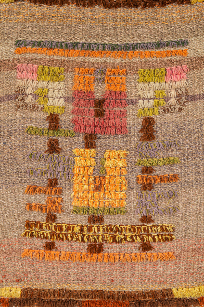 Vintage Finnish Textile 4'6" x 2'2"