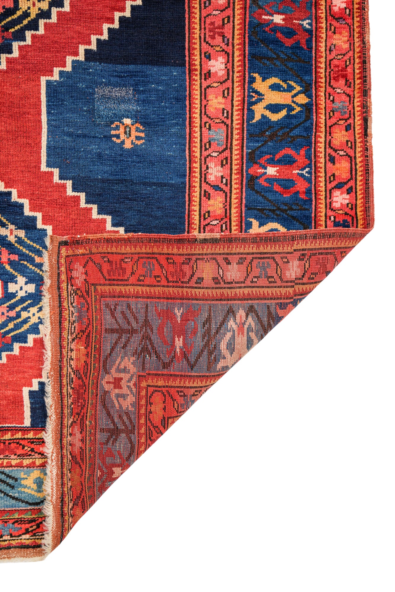 Antique Caucasian Shirvan Rug 6'2" x 4'4"