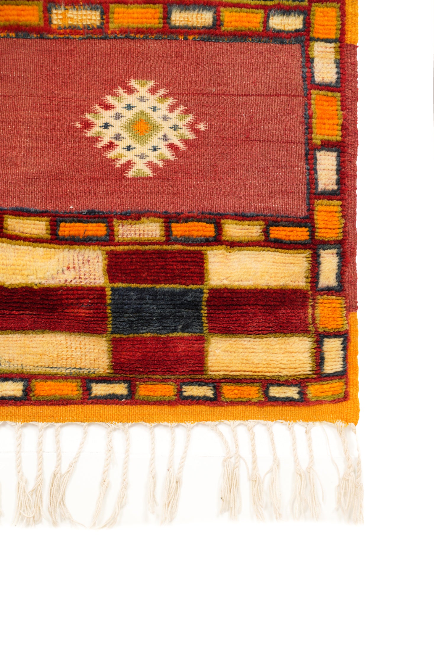VINTAGE MOROCCAN RUG 8' x 4'10"