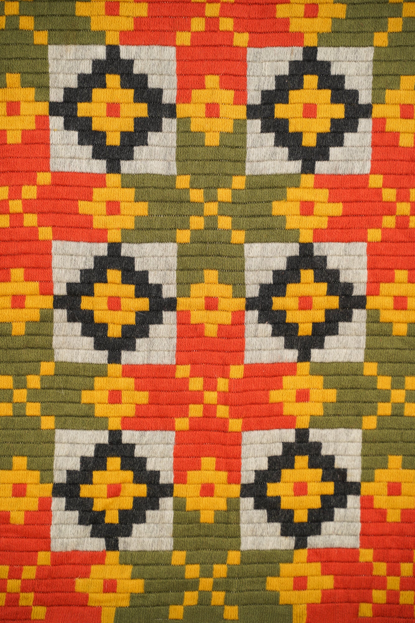 Vintage Norwegian Tapestry Textile 4'7" x 1'9"