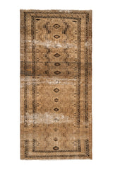 Vintage Turkmen Kelleh Rug 9' x 4'3"