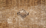 Vintage Turkmen Kelleh Rug 9' x 4'3"