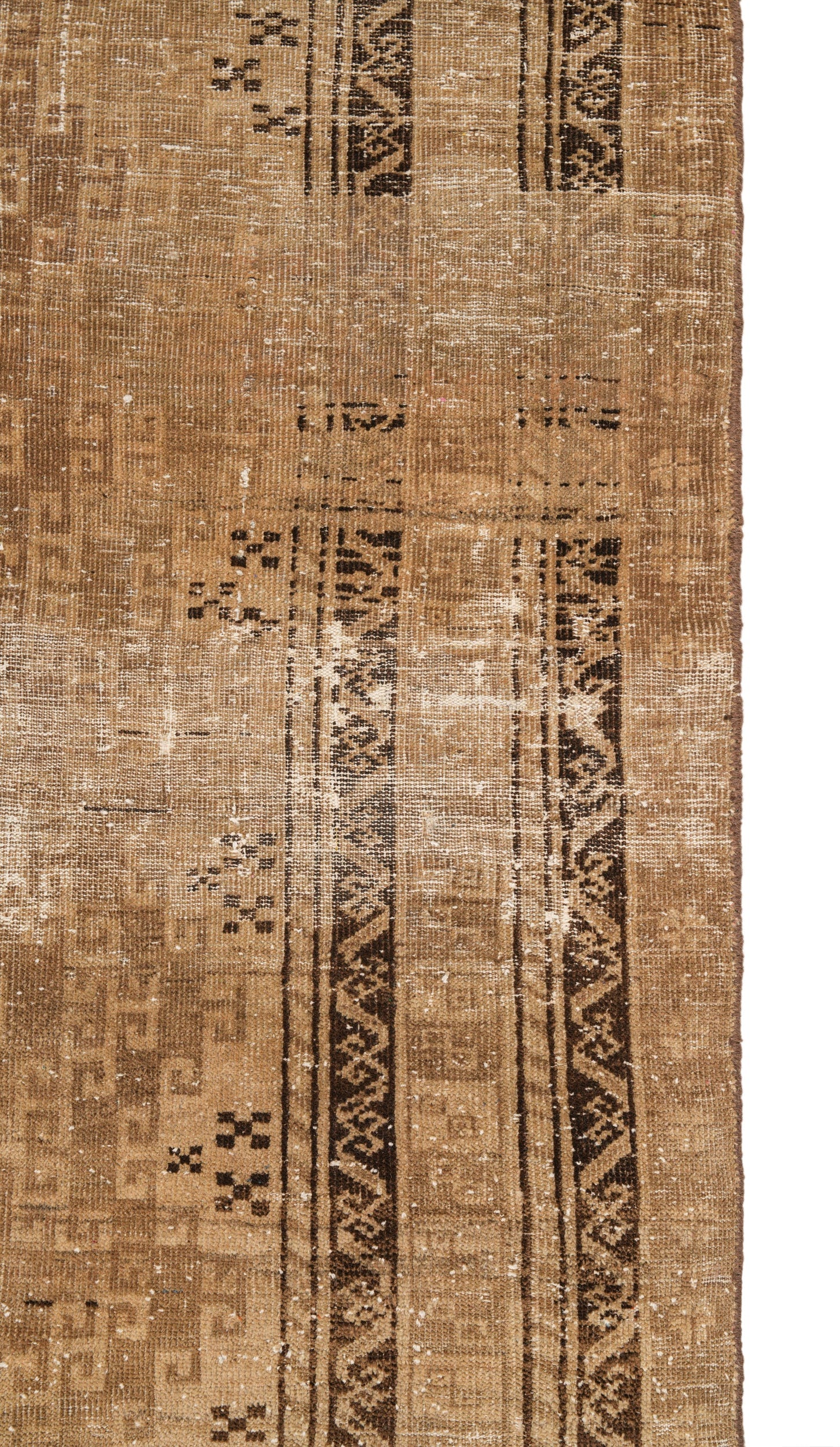 Vintage Turkmen Kelleh Rug 9' x 4'3"