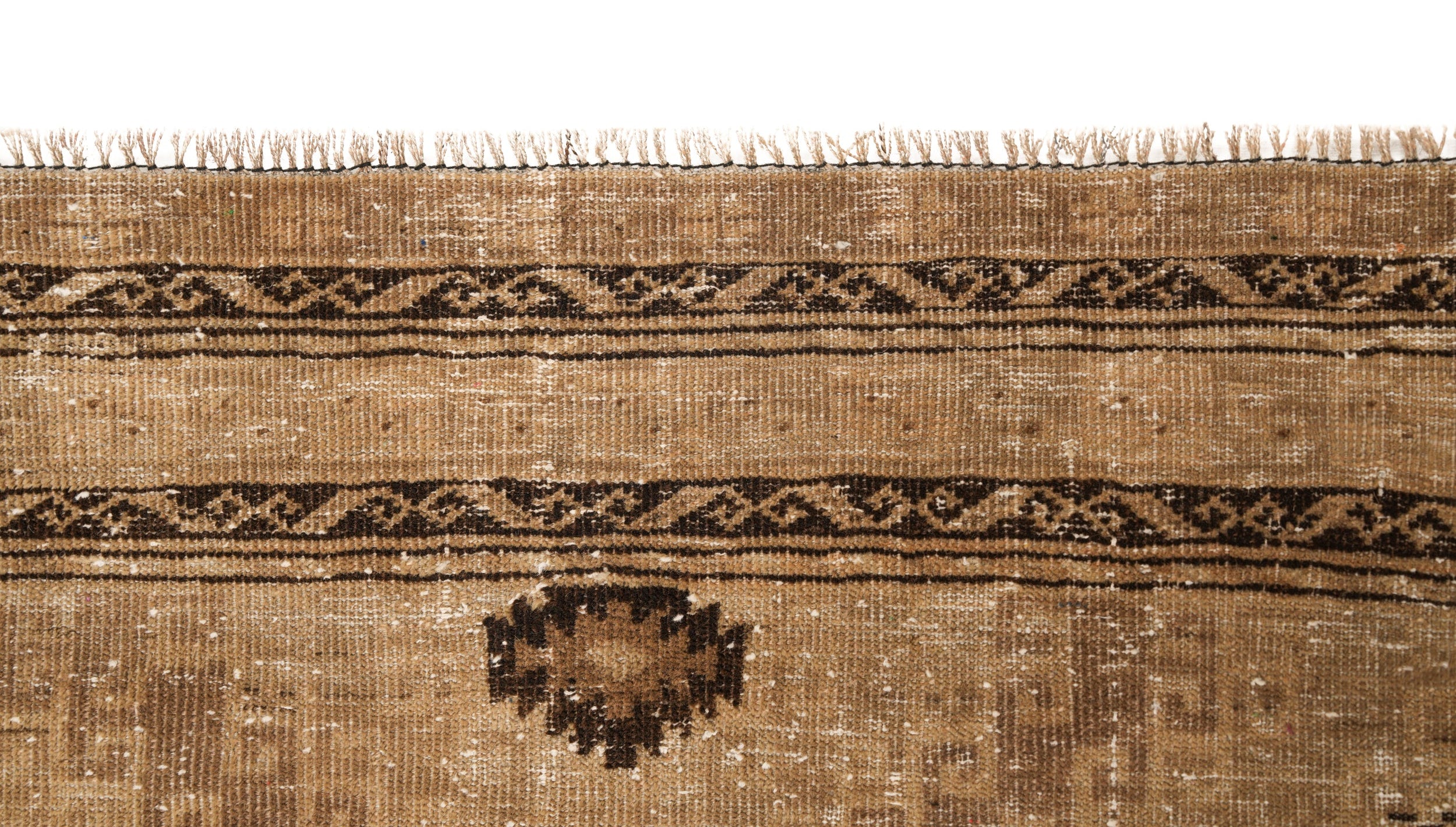 Vintage Turkmen Kelleh Rug 9' x 4'3"