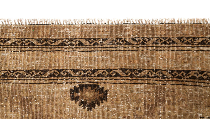 Vintage Turkmen Kelleh Rug 9' x 4'3"