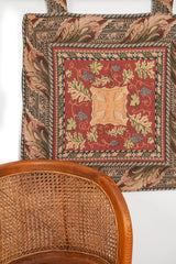 Vintage European Flemish Tapestry 2'4" x 2'4"