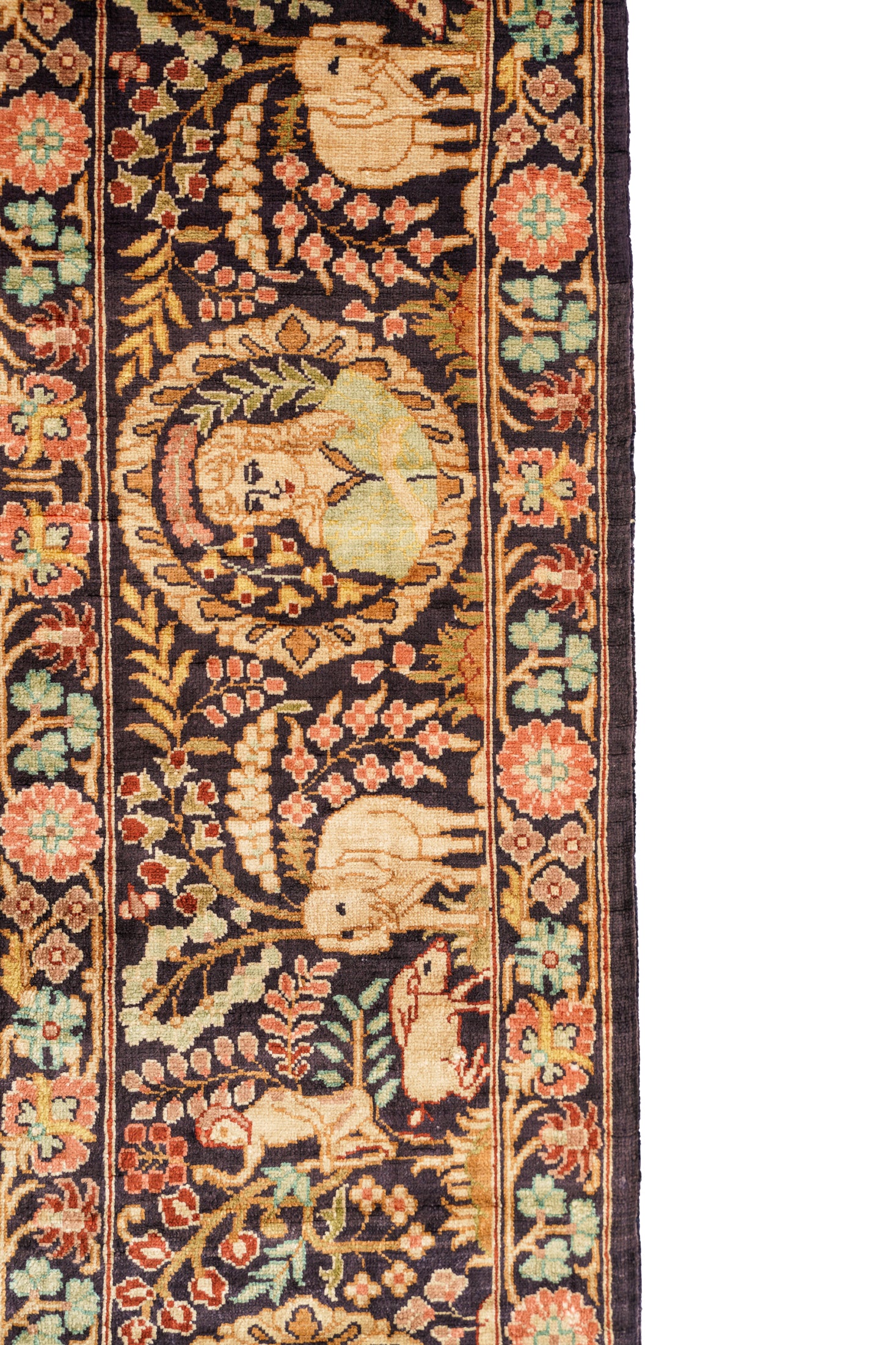 Raphael Silk Pictorial Rug 4' x 2'6"