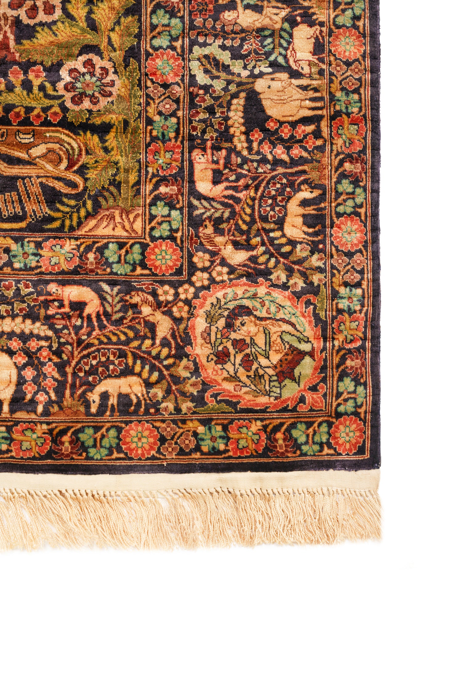 Raphael Silk Pictorial Rug 4' x 2'6"