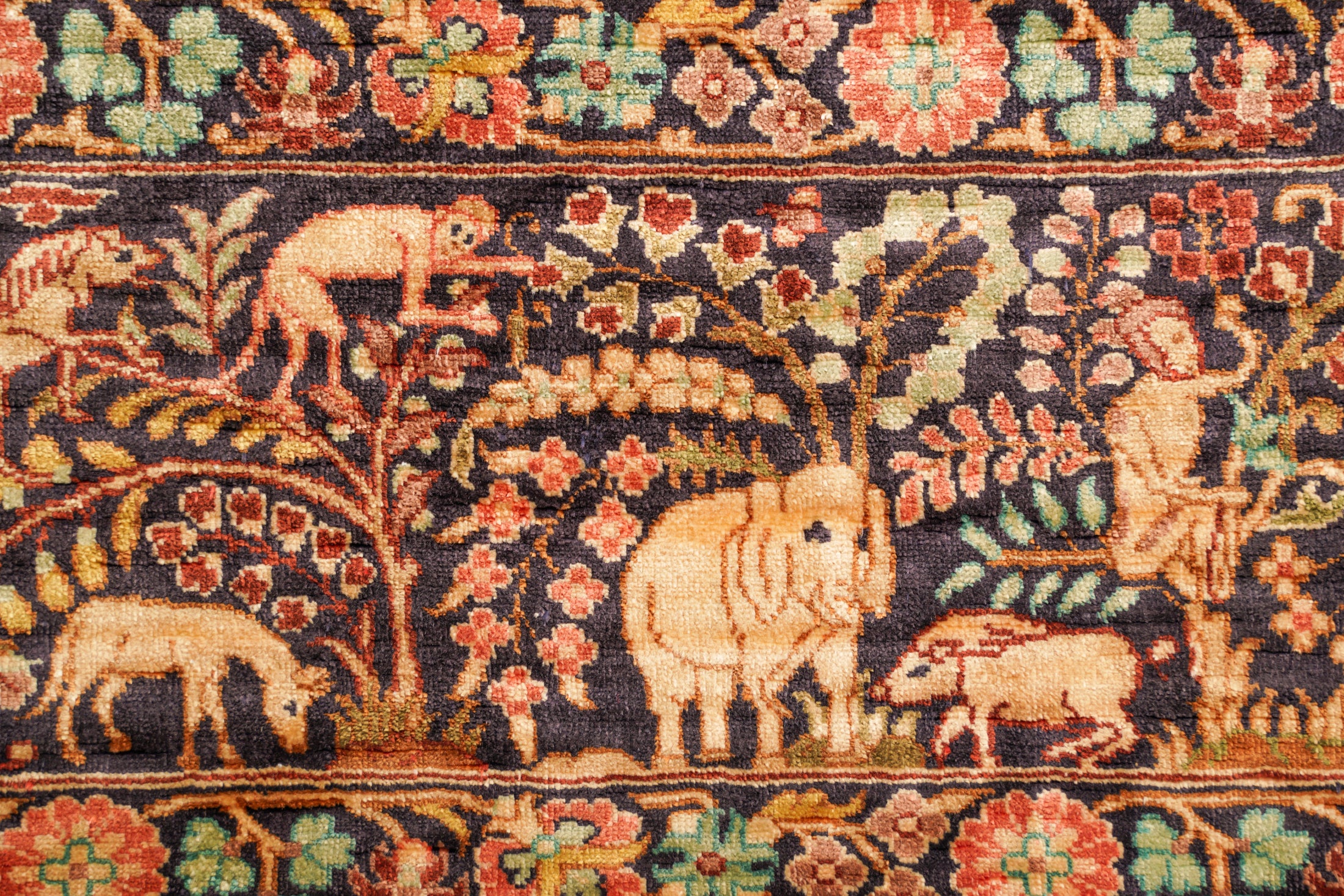 Raphael Silk Pictorial Rug 4' x 2'6"