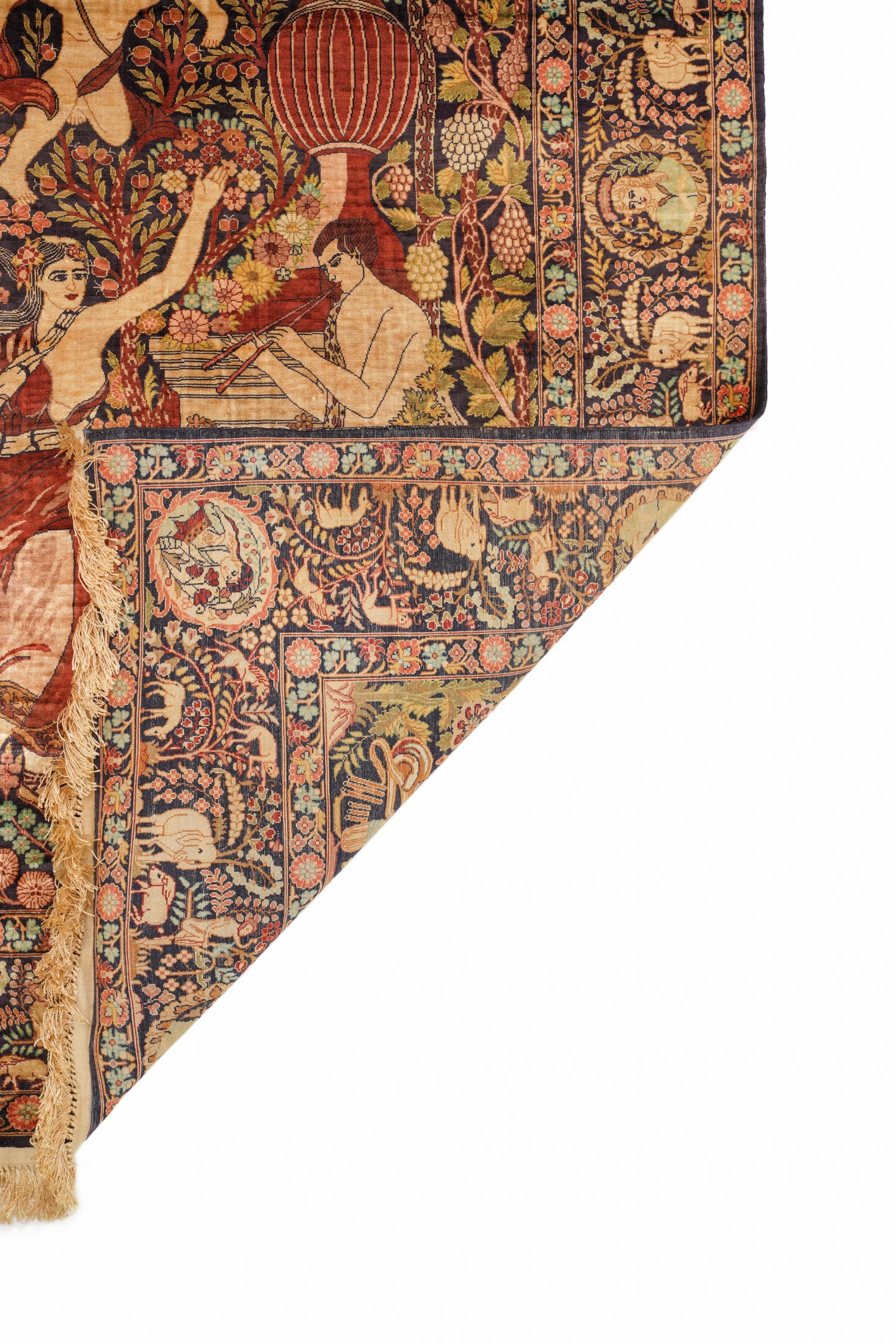 Raphael Silk Pictorial Rug 4' x 2'6"