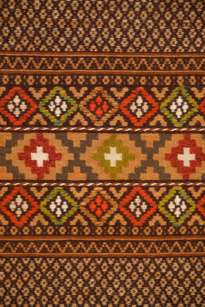 Antique Swedish folk textile 5'1" x 1'10"