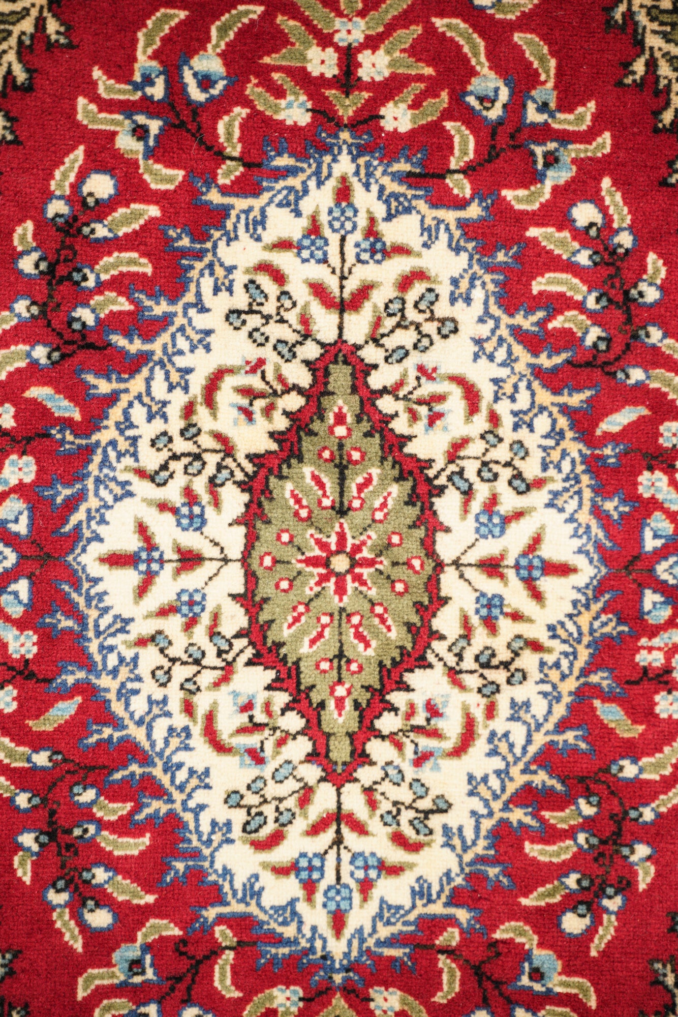 vintage Turkish Kayseri rug 4'5" x 3'