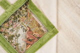 Vintage European Loom Tapestry 1'8" X 1'7"