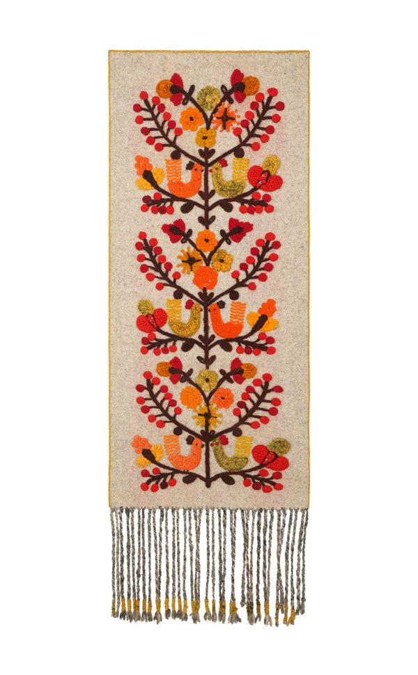 Vintage Polish Tapestry 4'1" x 1'8"