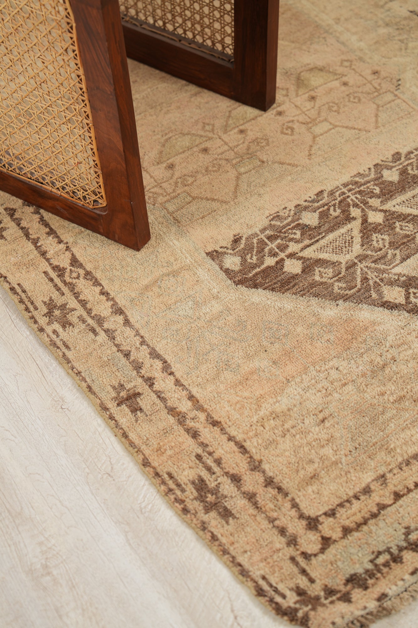 Vintage Turkmen Tribal Rug 5'9" x 3'6"