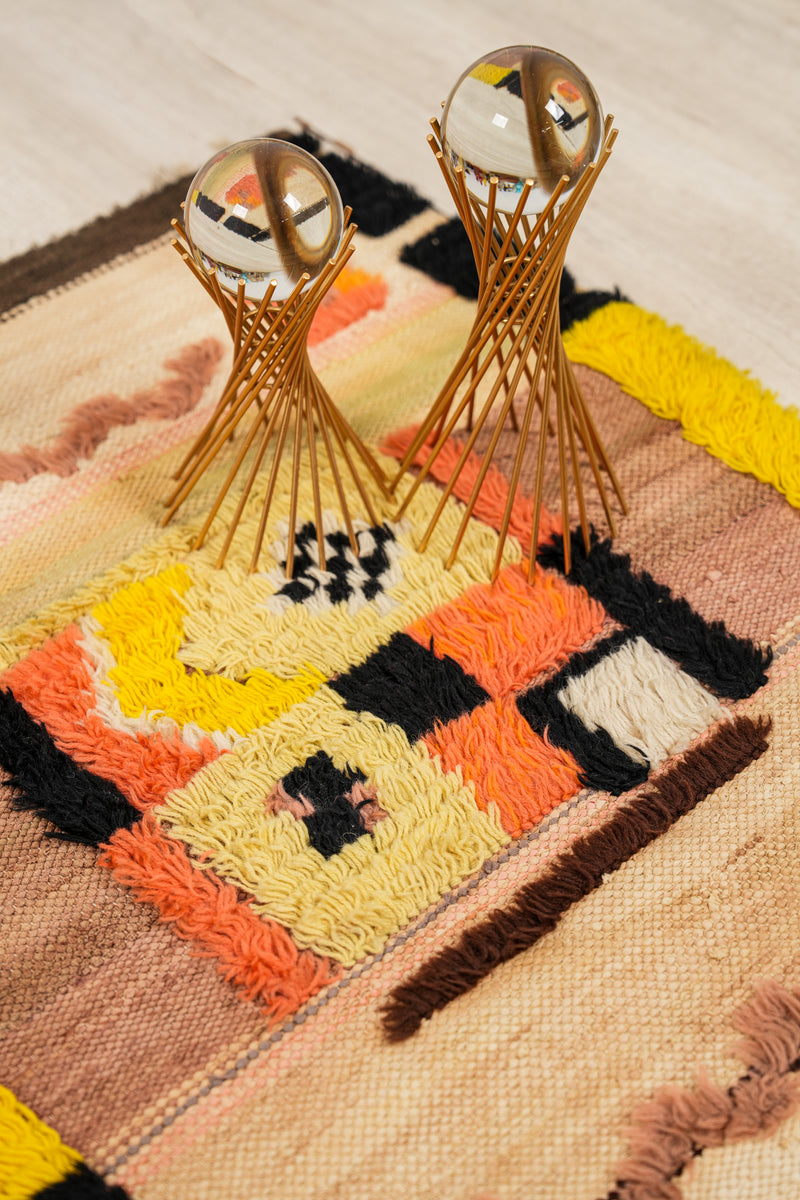 Vintage Swedish Kilim Rug 3' x 2'2"