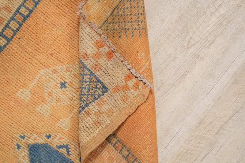 Vintage Moroccan Rug 3'3" x 2'2"