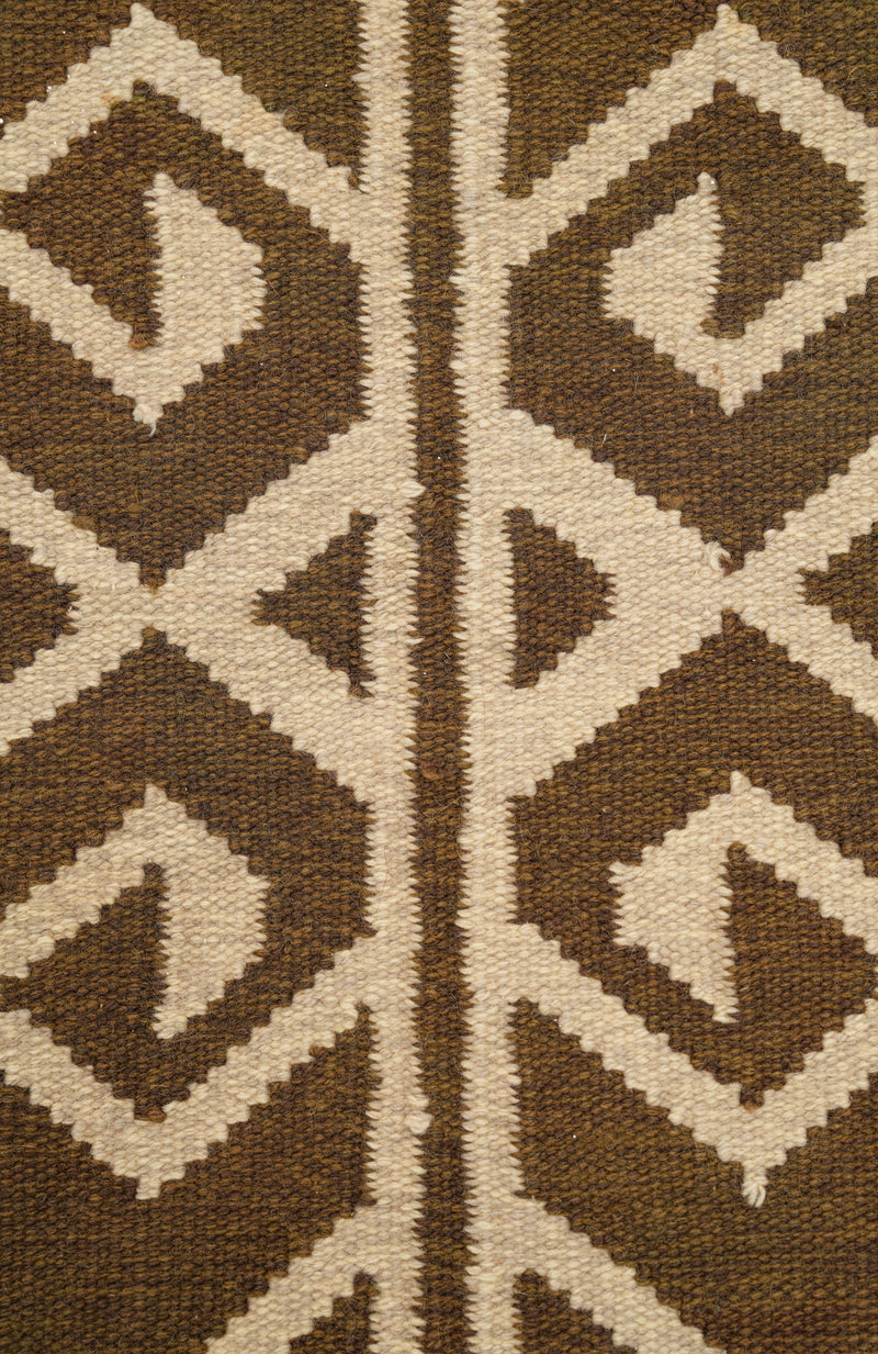 Vintage Scandavian Kilim Rug 3' x 1'4"