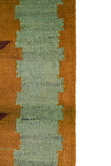 Vintage Polish Floral Kilim 3'3" x 1'8"