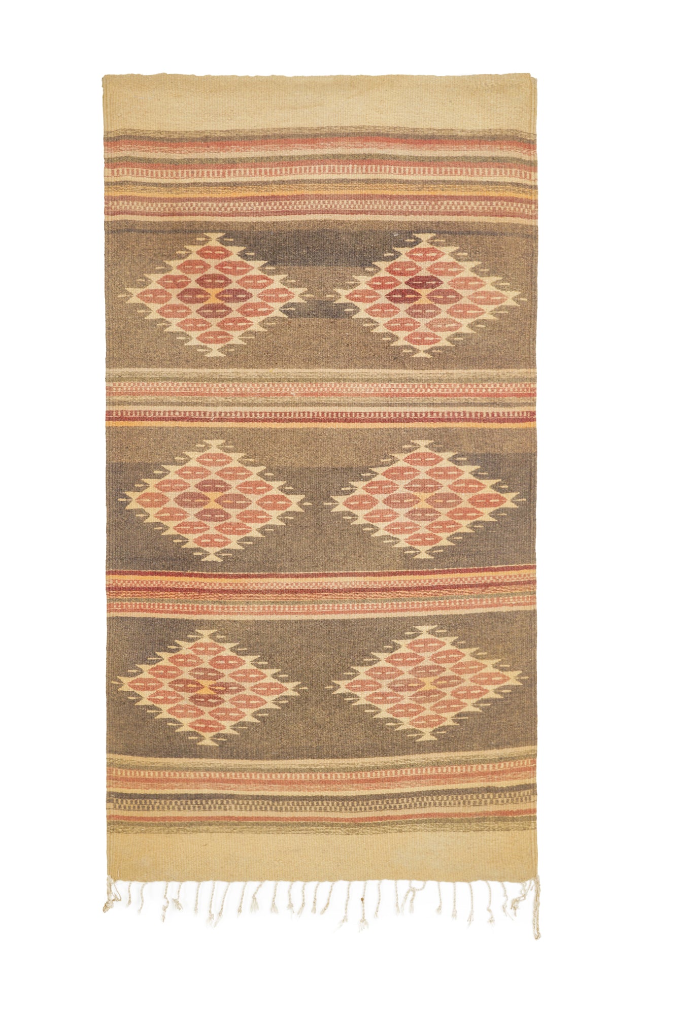 Vintage Southwest Mexican Kilim 4'9" x 2'6"