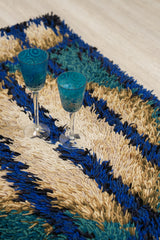 Vintage Scandinavian Rya Rug 4'7" x 2'7"
