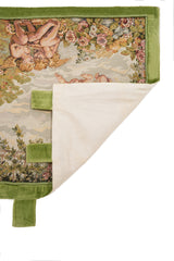 Vintage European Loom Tapestry 1'8" X 1'7"