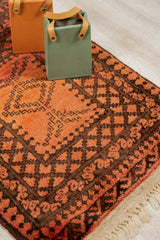 Vintage Turkmen Rug 2'6" x 1'10"