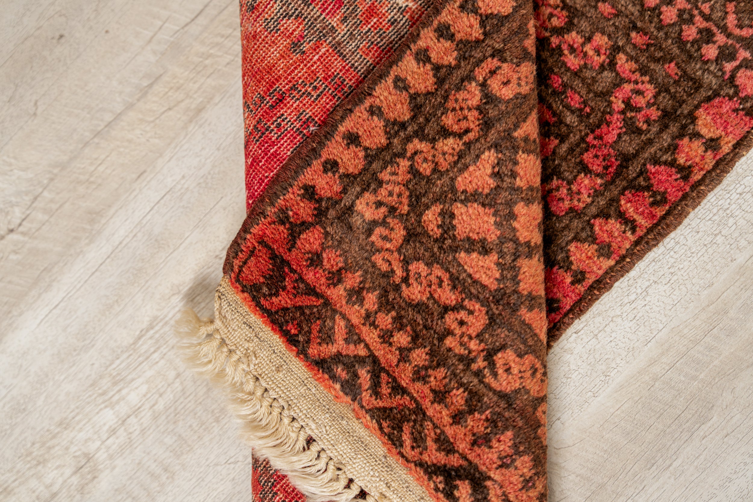 Vintage Turkmen Rug 2'6" x 1'10"