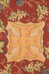 Vintage European Flemish Tapestry 2'4" x 2'4"