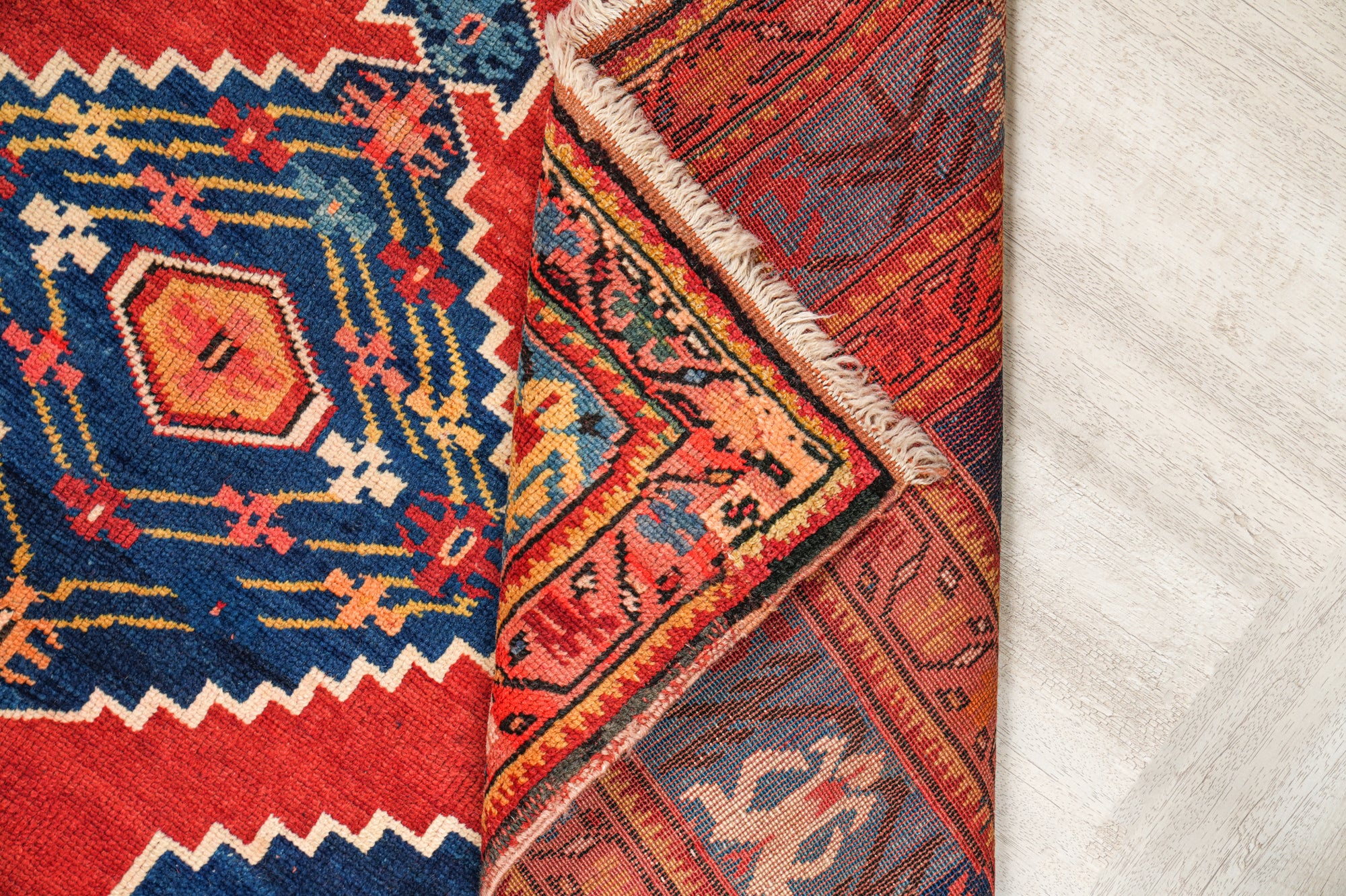 Antique Caucasian Shirvan Rug 6'2" x 4'4"